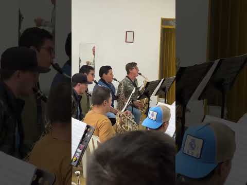 Rehearsal time/Banda Sinfónica de San Pedro/Antioquia/Colombia