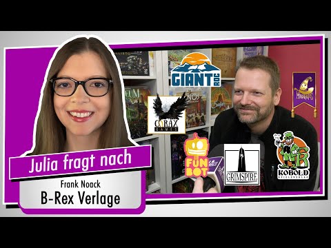 SPIELWARENMESSE 2025 - B-Rex & Verlage - Chef Frank Noack im Interview - Spiel doch mal!