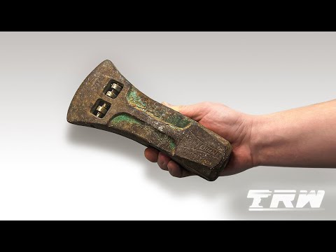 Restoring the WEIRDEST Splitting Maul / Axe Ever Made