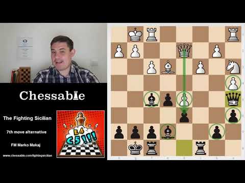 The Fighting Sicilian - The Sveshnikov 7th move alternative