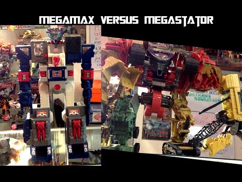 Megamax versus Megastator: Grand Mal Megatron Combines with G1 Fort Max and ROTF Devestator