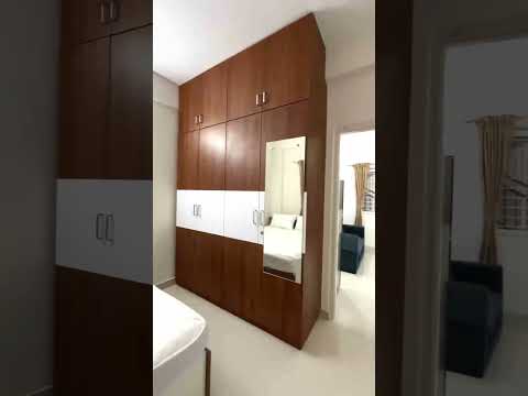 Video thumbnail for E301: Fully Furnished 1 BHK Flat for rent in Whitefield | Kots Soir
