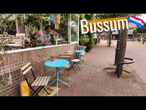 Walking Tour in Bussum | Nice local town in Noord-Holland 🇳🇱