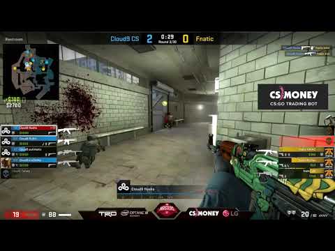 flusha GOD level 4k | Cloud9 vs Fnatic - iBUYPOWER Masters 2019 | CS:GO