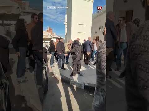 تشييع جنازة رجل الأعمال طاهر القويري موسس «الشمعدان» من مسجد المواساة بالإسكندرية