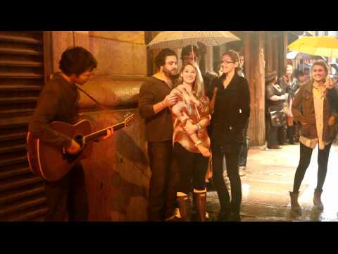 ferraby lionheart bonus sidewalk show after his mercury lounge gig