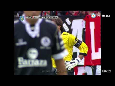 Gol de Ponce. Newells 1 - All Boys 0 | Torneo Final 2014 - Fecha 18