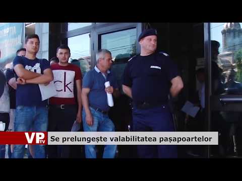 Se prelungește valabilitatea pasapoartelor