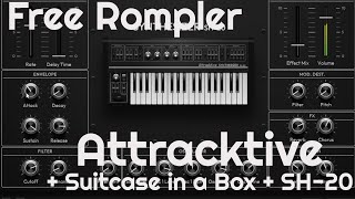 Video thumbnail for Free Rompler  + 2 Rom Packs - Attracktive by Tracktion (No Talking) by Elektronick Musick