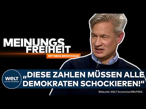 MEINUNGSFREIHEIT: Schockzahlen! Massiver Vertrauensverlust ins System! These von Ulf Poschardt