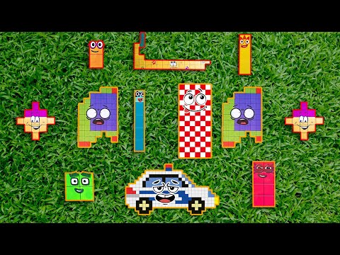 Looking for Numberblocks RAINBOW 1000to5000! NEW ASMR   Numberblocks Satisfying Video