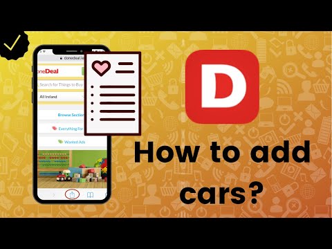 How to add cars to favorites on DoneDeal?