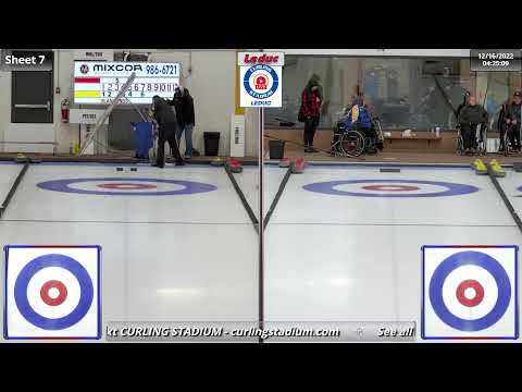 Carroll/Dash vs. Wright/Anseeuw - Draw 13 - Leduc Mixed Doubles Wheelchair Curling Event