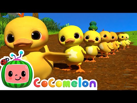 Ten Little Duckies! | CoComelon Furry Friends | Animals for Kids
