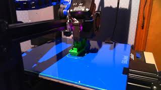 CE3PRO 3DBenchy in CC3D Silk Lime Green Silk PLA