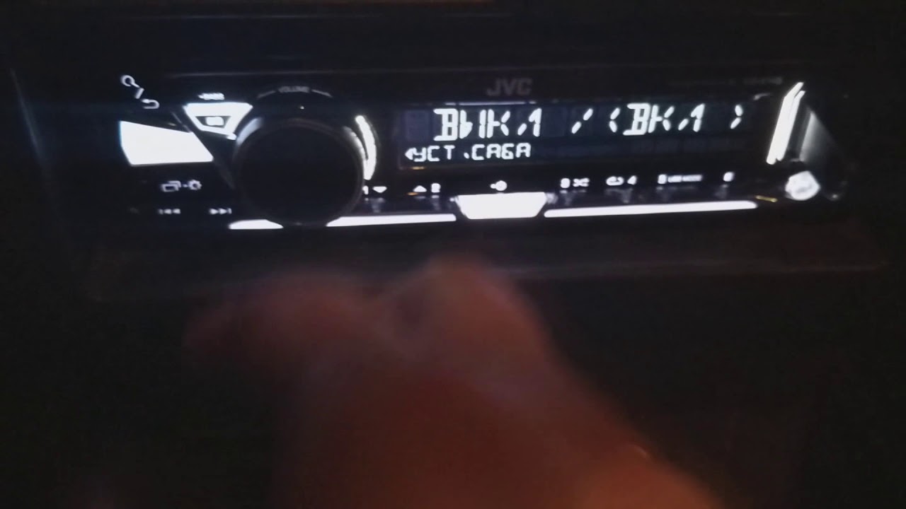 Автомагнитола JVC KD-X145