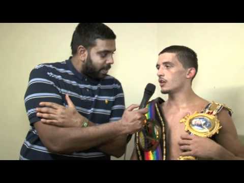 LEE SELBY POST FIGHT INTERVIEW FOR iFILM LONDON / SELBY v SIMPSON