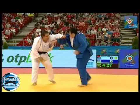 European Judo Championships Budapest 2013 o78kg KOCATURK Gulsah (TUR) - KINDZERSKA (UKR)