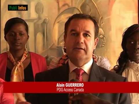 Accès Canada Douala, passage du PDG à la télé camerounaise