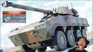 [STOCK] GIANT CT-CV 105HP GRIND Experience 💀💀💀 This tank is BIGGER than Mouse (I'm not jok)