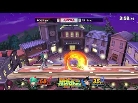 Back to Smash Loser Semis - TCV|Poyo(Mythra/Pyra) Vs. TG|Bayo(Bayonetta)