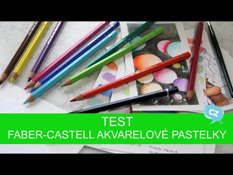 TEST - Faber-Castell Albrecht Dürer akvarelové pastelky