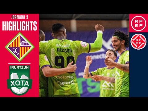 Resumen #PrimeraDivisiónFS |  Illes Balears Palma Futsal 4-3 Servigroup Peñíscola| Jornada 5