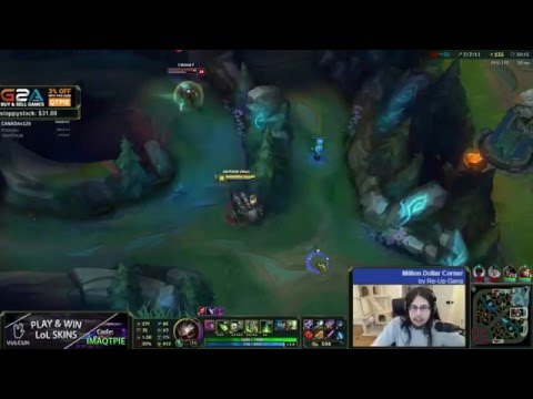 Imaqtpie's 1v4 Kog'Maw "devastating mehcanics"