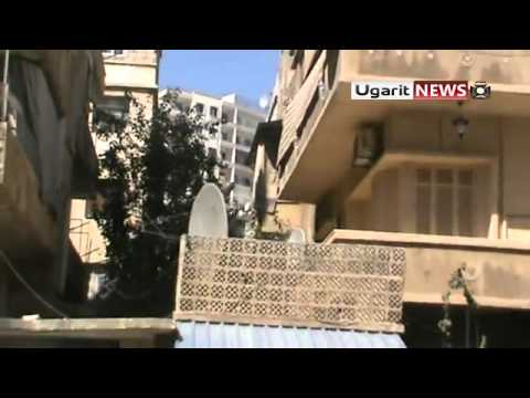 استهداف  قوات النظام بقذيفة  آر بي جي من قبل لواء عمرو بن العاص في مدينة حلب