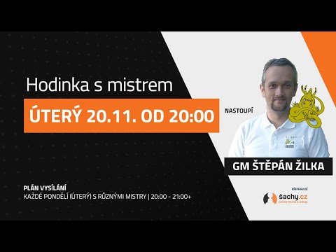 Hodinka s mistrem ... s GM Štěpánem Žilkou!