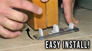 How to Install a Sliding Bypass Closet Door Floor Guide