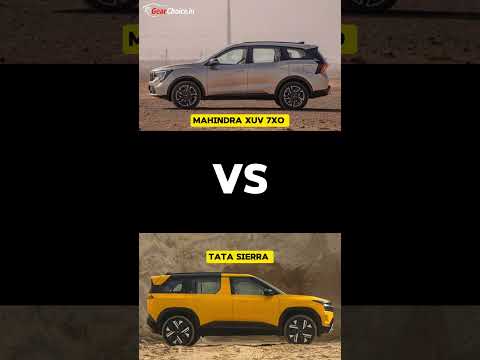 Mahindra SUV 7XO vs Tata Sierra
