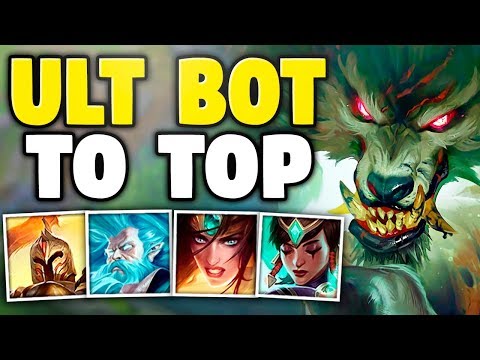 TELEPORT ACROSS THE MAP WITH ULT! 2000+ MOVEMENT SPEED PREDATOR WARWICK! League of Legends