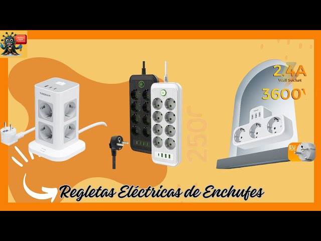 Vídeo relacionado con Torre Regleta Enchufes 16A con Luces LED Nocturnas 3 Modos de Iluminación, Cubo Regleta Enchufes con USB Alargador Enchufe 3M, Ladron Enchufes con Interruptor para Casa Oficina Enchufe Regleta