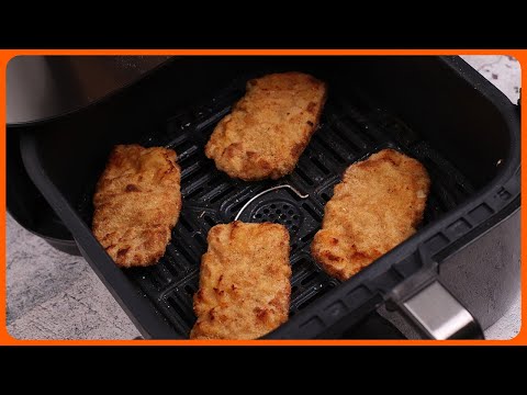 Crispy Pork Schnitzel Recipe in Air Fryer