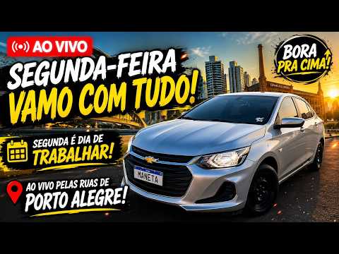 Ao vivo em Porto Alegre com o Maneta #Uber #99pop #irl #Brasil #motorista #monster