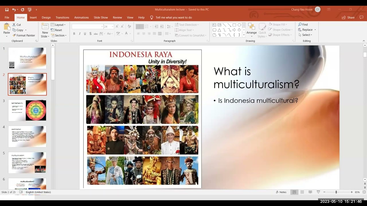 International Lecture Series "Multiculturalism: Discourse, Policy, and Practice"