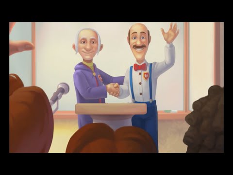 Homescapes Gameplay Story - Day 41 - Library/Day 6 - AREA Restored 👌