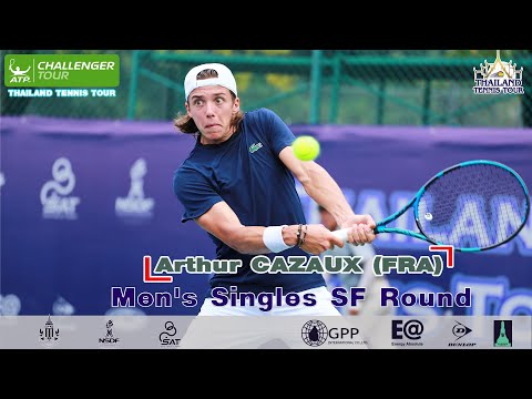 THAILAND TENNIS TOUR ATP CHALLENGER 50K - Men's Singles SF Round    - Arthur CAZAUX  vs Omar JASIKA