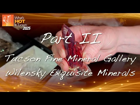 Incredible exploration of Elements of the crystal structure that make these world-class minerals