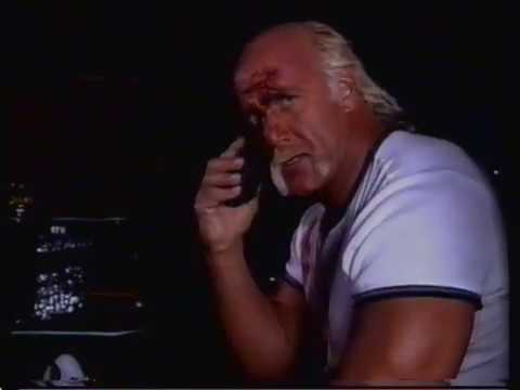 WCW - Eric Bischoff rams Hogan (hummer)