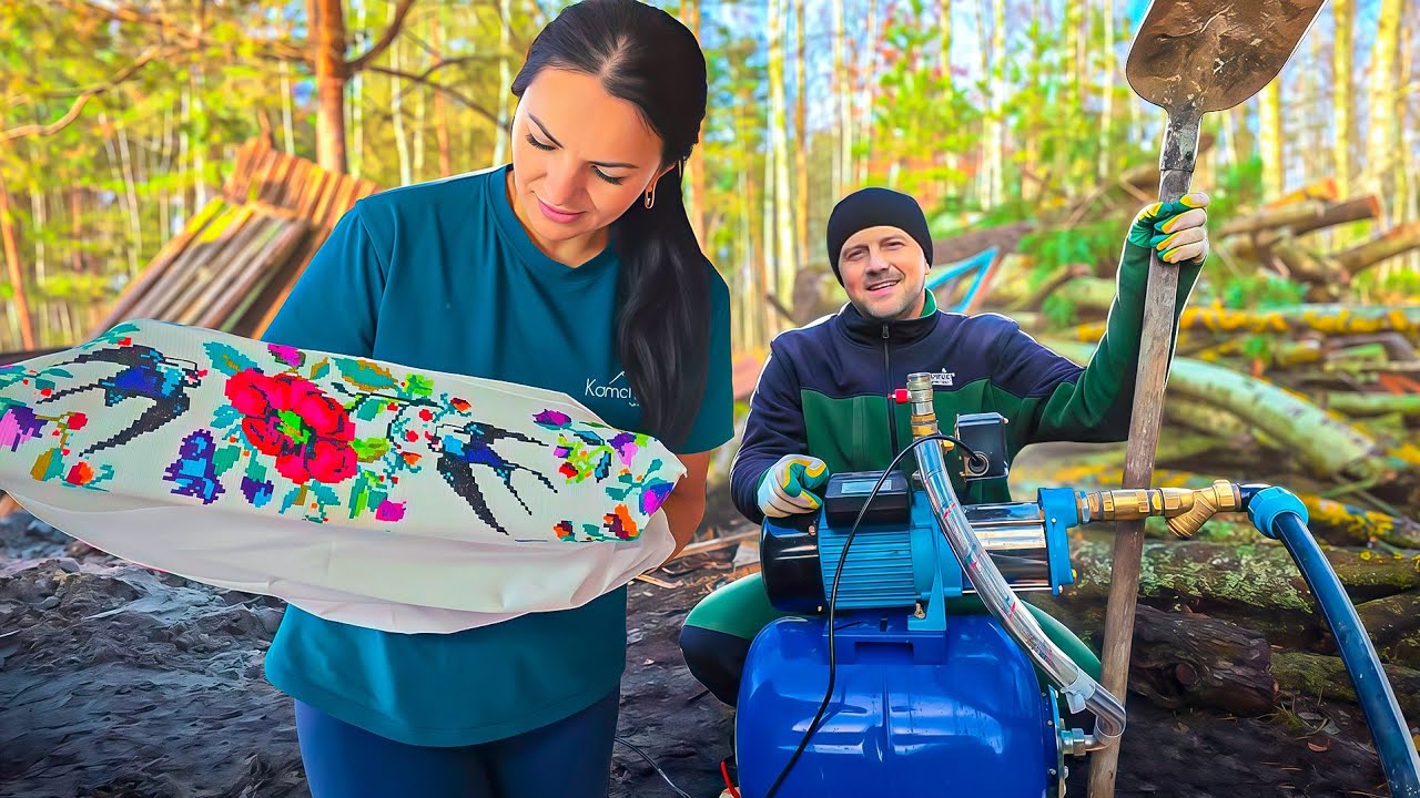 ПОДАРКИ из прошлого с любовью.Исследуем лес на ГРИБЫ и ВОДУ. Мы предполагаем,