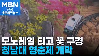 꽃길 걷고 모노레일 타고…청남대 영춘제 개막 [전국네트워크]