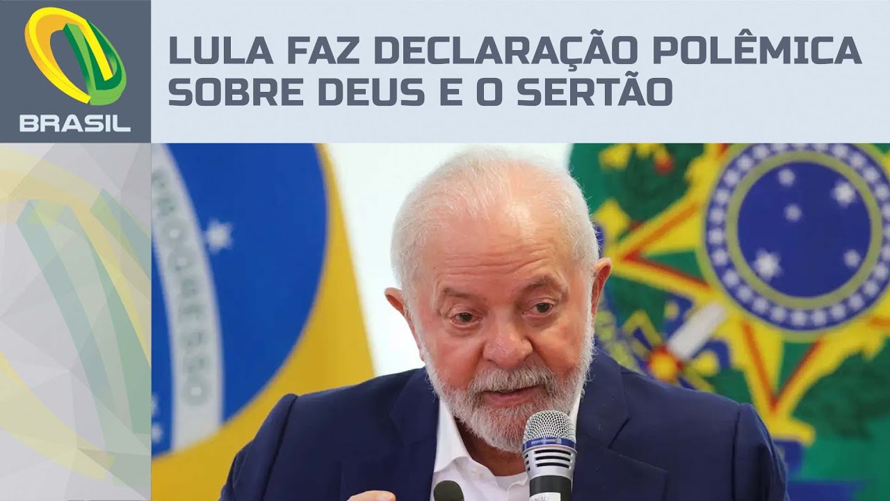 Lula: "Deus deixou sertão sem água porque sabia que eu seria presidente"