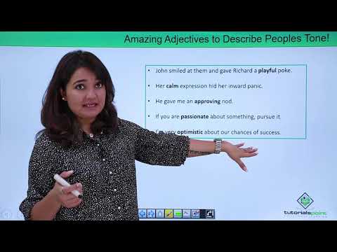 Amazing Adjectives to Describe Peoples Tone