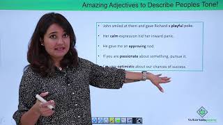 Amazing Adjectives to Describe Peoples Tone