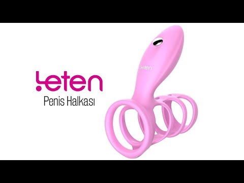 Leten Esnek Titreşimli Penis Halkası