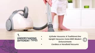 Vacuum Cleaner Buying Guide How to Choose The Best Tool