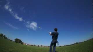 preview picture of video 'Power Kite Flying Frontier Park Naperville, IL Part:1'