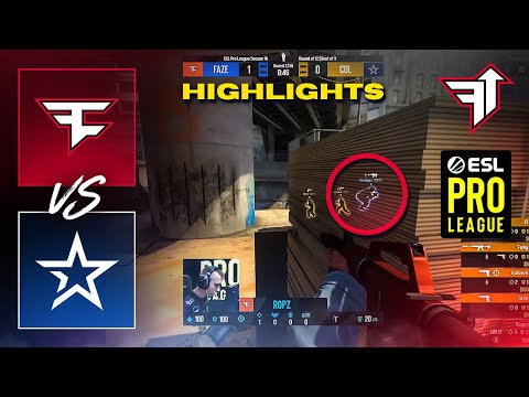 INSANE COMEBACK! FaZe Clan vs Complexity HIGHLIGHTS - CSGO | ESL PRO LEAGUE PLAYOFFS